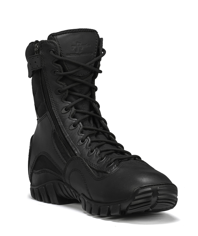 Belleville Hot Weather Lightweight Side-Zip Tactical Boot Black - Picture 1 of 5
