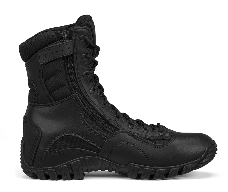 Belleville Hot Weather Lightweight Side-Zip Tactical Boot Black - Picture 5 of 5
