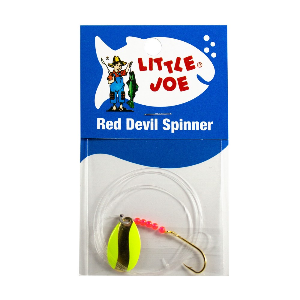 Little Joe Red Devil Single Hook Spinner