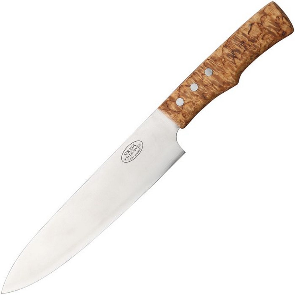 Fallkniven Erna Barbeque Fixed Knife 7" Cobalt Steel Blade Birch Handle - SK18