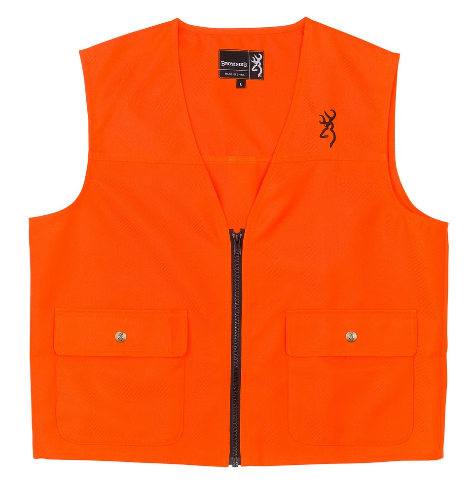 Gilet da caccia Browning Junior Blaze Junior Poliestere Blaze Arancione - Foto 3 di 8