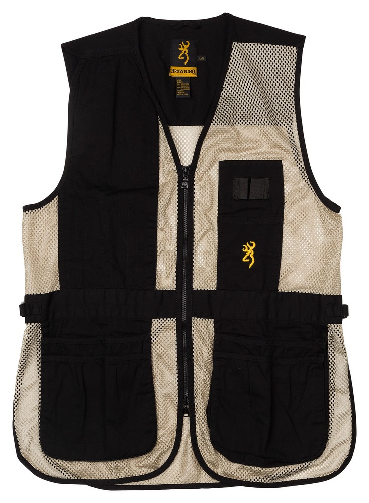 Browning Trapper Creek Mesh Shooting Vest Breathable - Picture 3 of 6