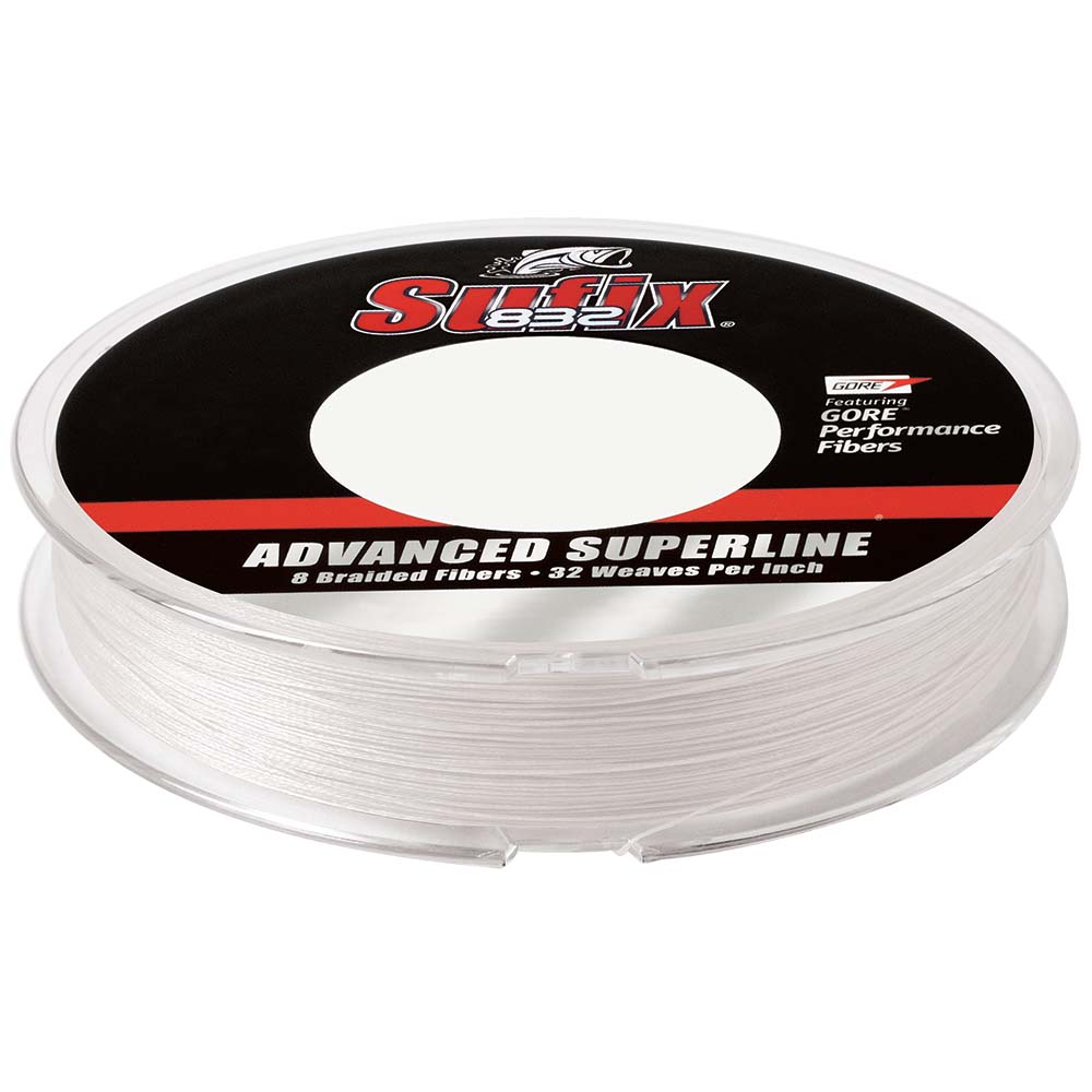 Sufix 832 Advanced Superline Ghost White 150yd 6lb Test Fishing