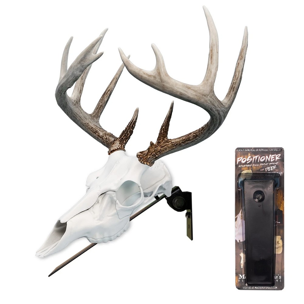 Mountain Mike's Deer Positioner European Skull Wall Mount - MMRDP-img-0