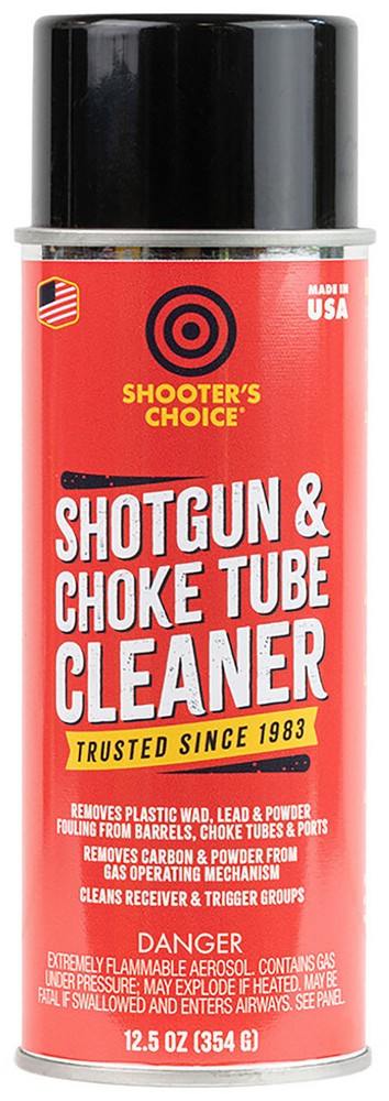 Shooters Choice Shot-Gun & Choke Tube Cleaner Aerosol Barrel Cleaning SG012-img-0