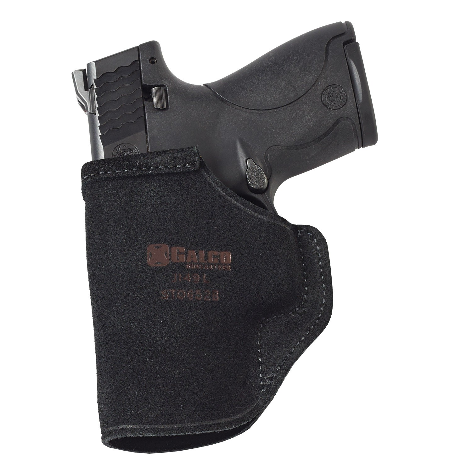 Galco Stow-N-Go IWB Holster For Beretta NANO 9mm, Glock 43, 43X Black - Picture 12 of 16