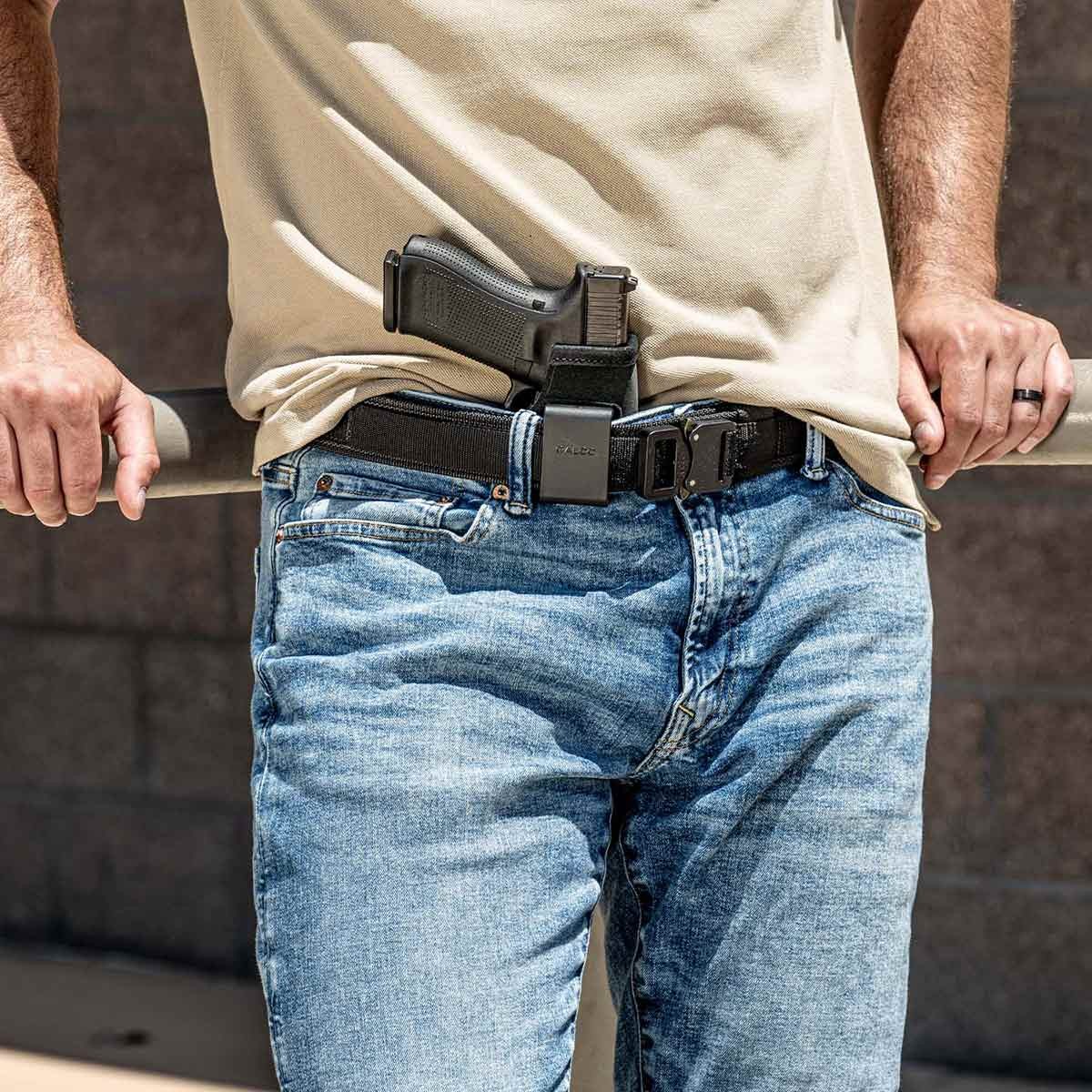 Galco Stow-N-Go IWB Holster For Beretta NANO 9mm, Glock 43, 43X Black - Picture 16 of 16