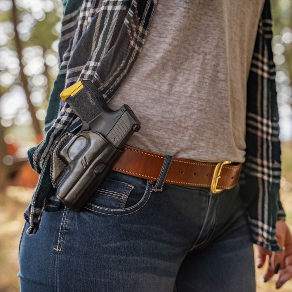Galco Stinger Belt Holster For Glock 43, 43X, Taurus GX4 Black - Picture 9 of 12