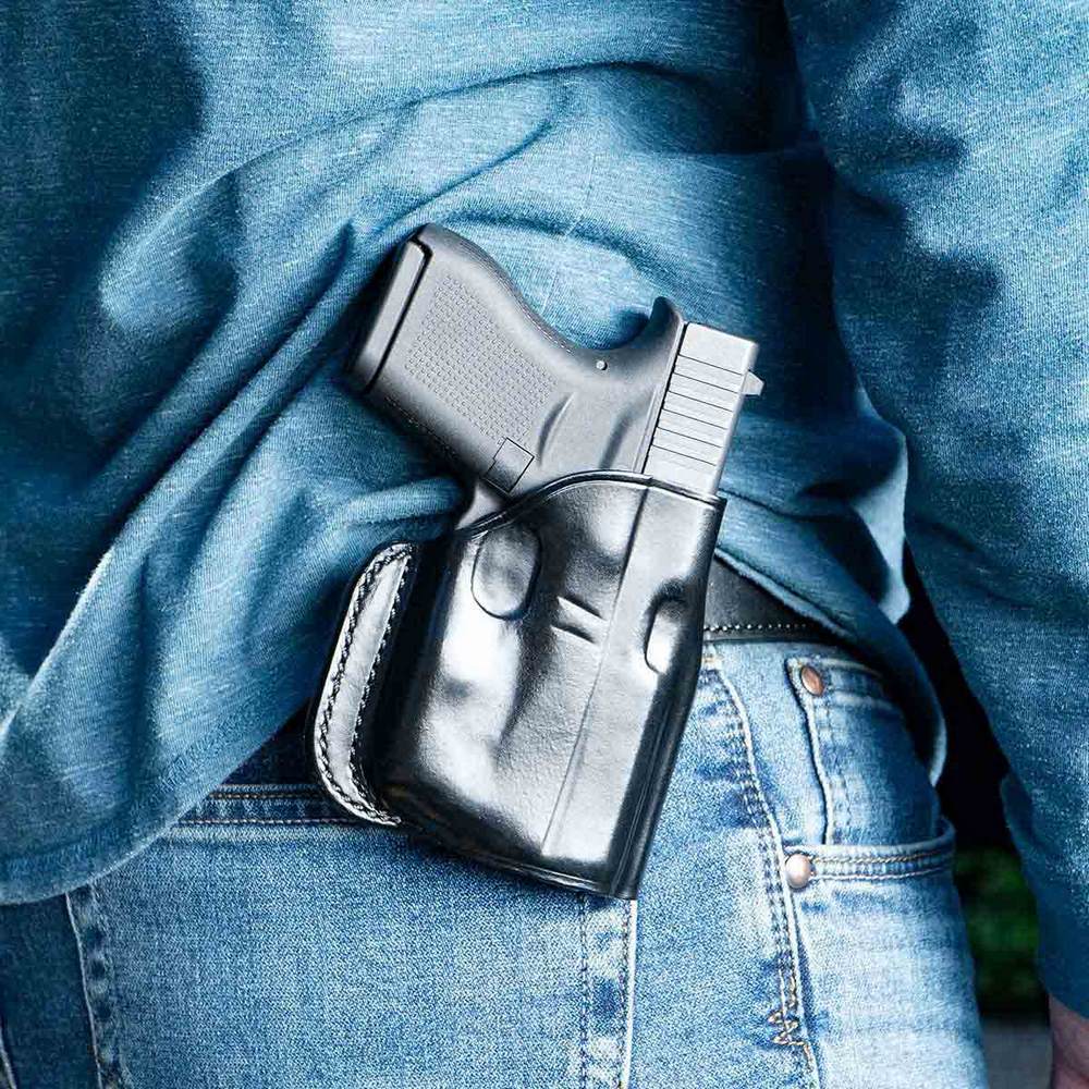 Galco Stinger Belt Holster For Glock 43, 43X, Taurus GX4 Black - Picture 10 of 12