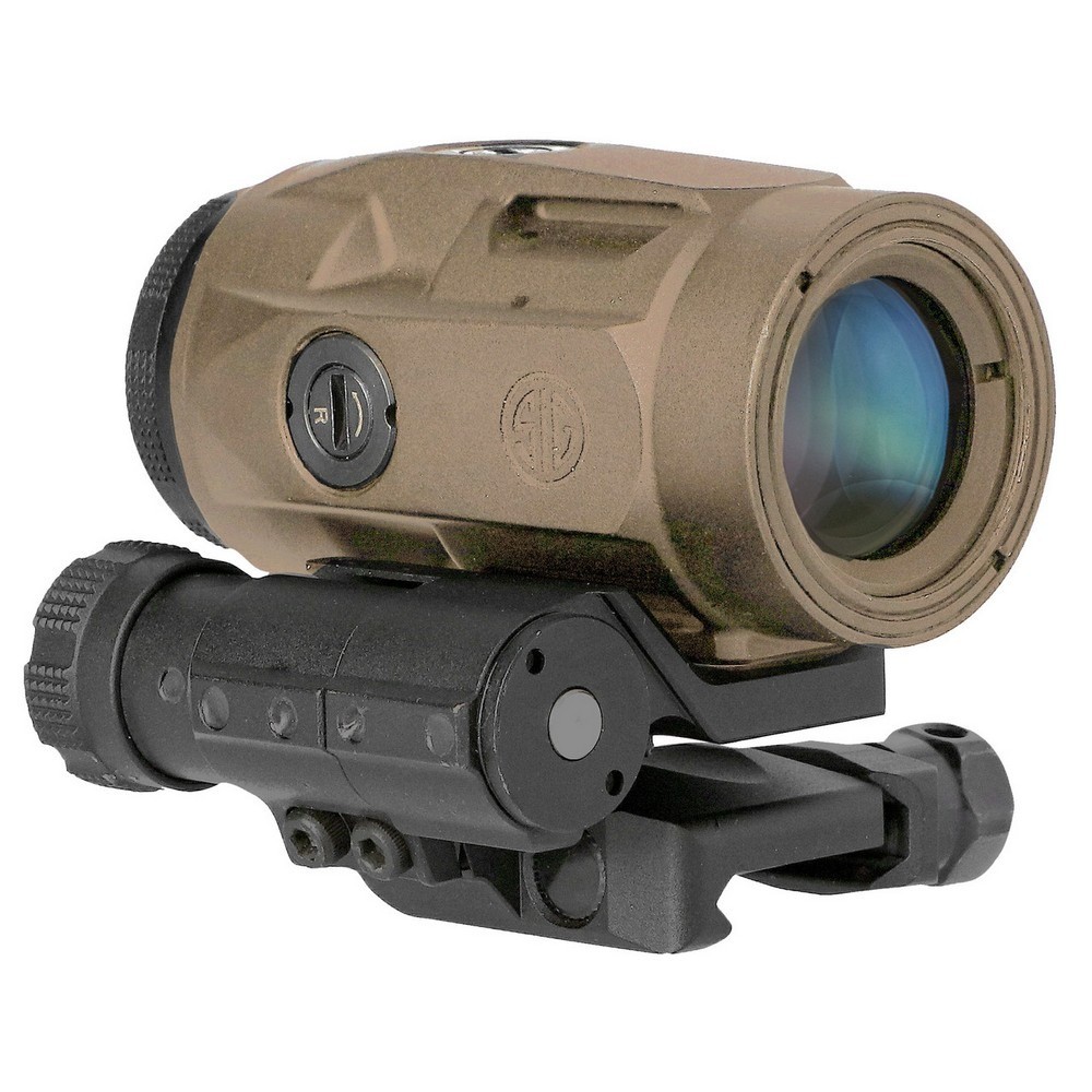 【実物】SIG SAUER JULIET3 3X MAGNIFIER 日本正規品 Sig Sauer Juliet3 3x24 Magnifer W/Quick Release and Flip to