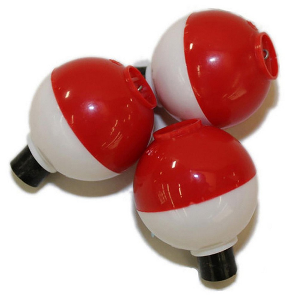 Betts Snap On Weighted Float Red - White