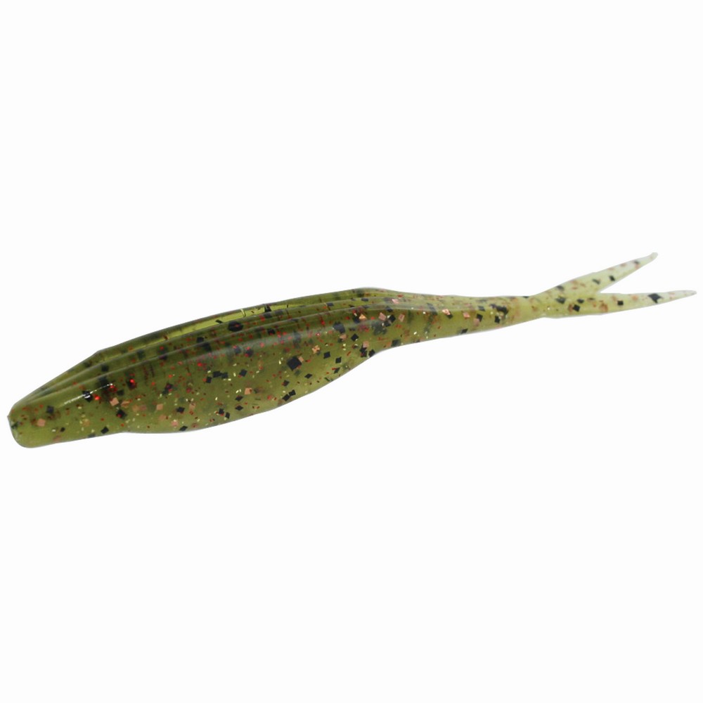 Señuelo plástico cebo suave Zoom Super Fluke Jr modelo 056 paquete de 4" 10 - Imagen 33 de 62