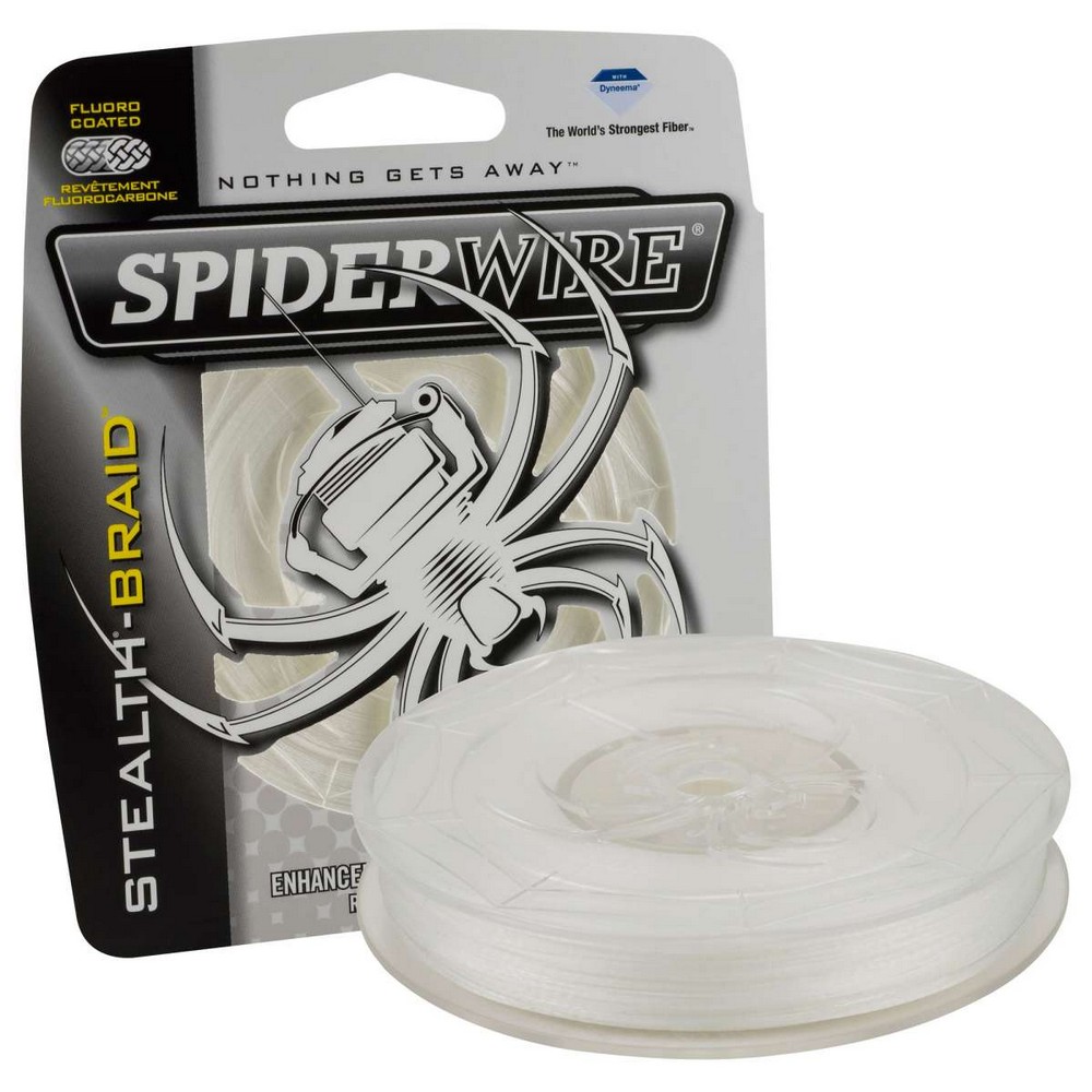 SpiderWire Stealth Braid Fishing Line 125 yd Translucent