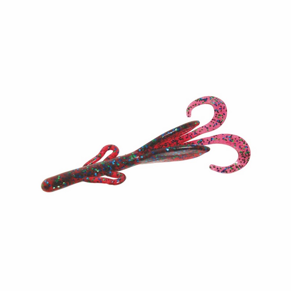 Zoom Bait Baby Brush Hog Bait-Pack of 12 (Okeechobee Craw, 5 1/2-Inch), One  Size, (042-251)