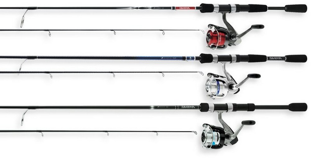 daiwa spinning reels combo