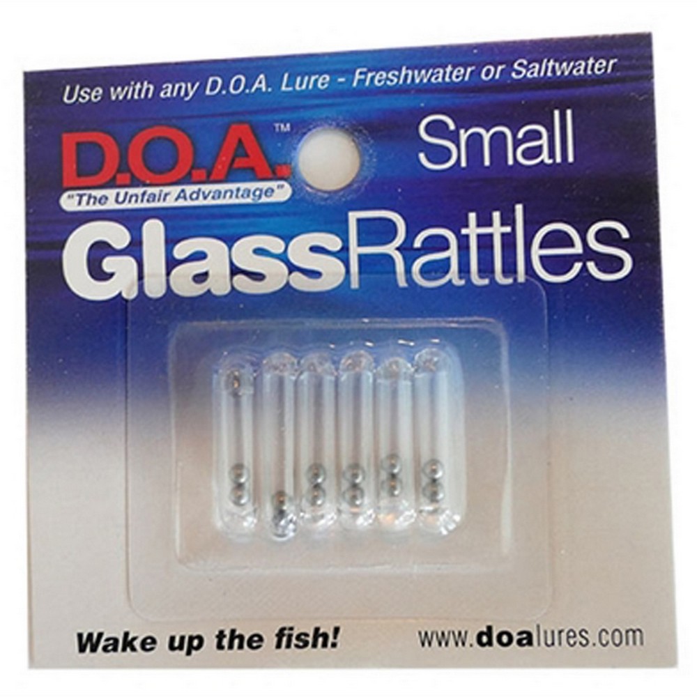 D.O.A. Glass Rattle Saltwater Fishing Lure 6 Package - //WE ARE RACESPOT