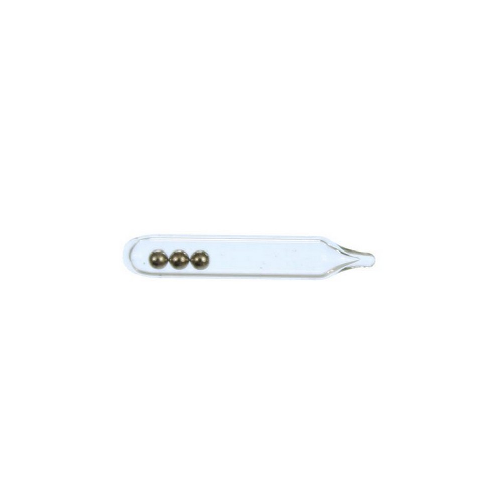 Paquete de 12 sonajeros de vidrio transparente Jethros Baits - Imagen 2 de 4