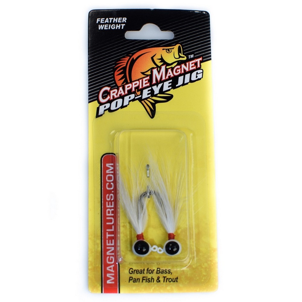 Leland's Lures Crappie Popeye Jig Fishing Lure 2 Package