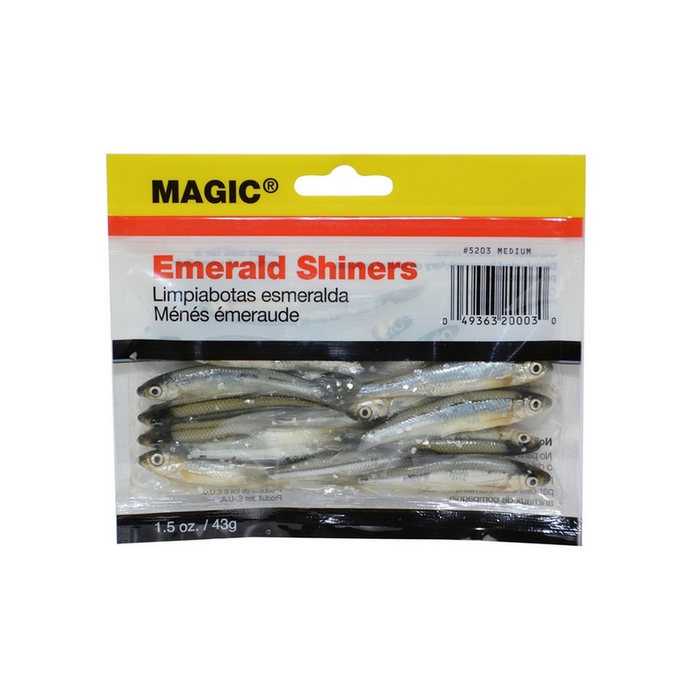 Magic Products 5253 Preserved Minnows Medium 4 Oz Fishing Prepared Bait for  sale online