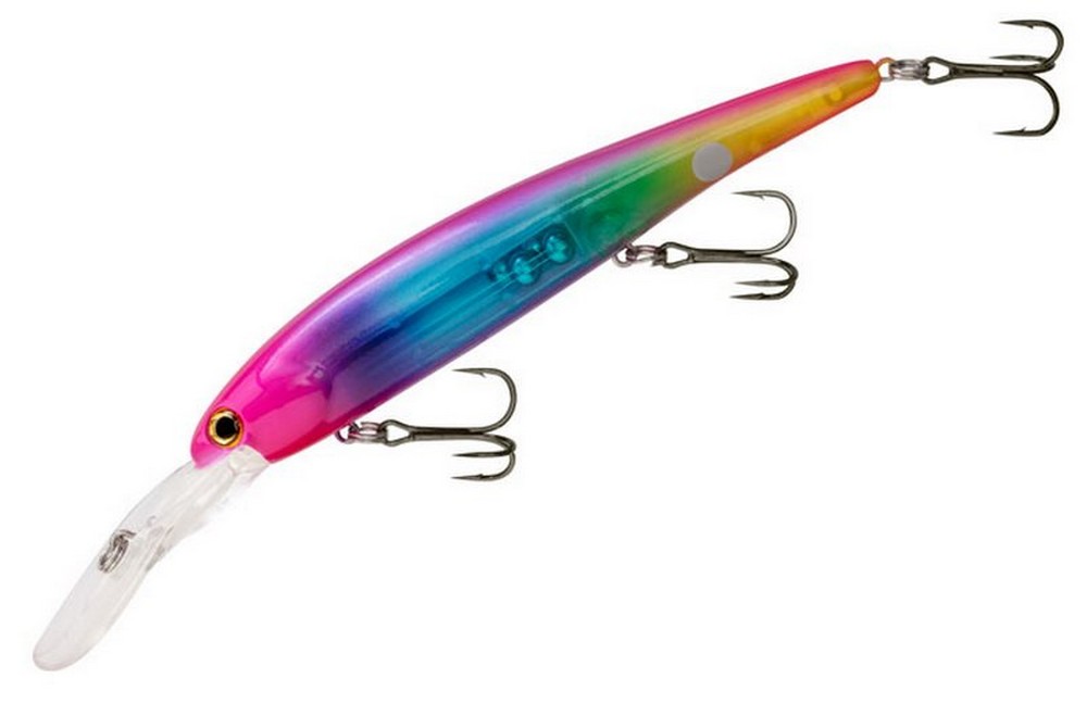 Bandit BDTWBS1B24 Walleye Shallow 4.75 in, 5/8 oz, Rave