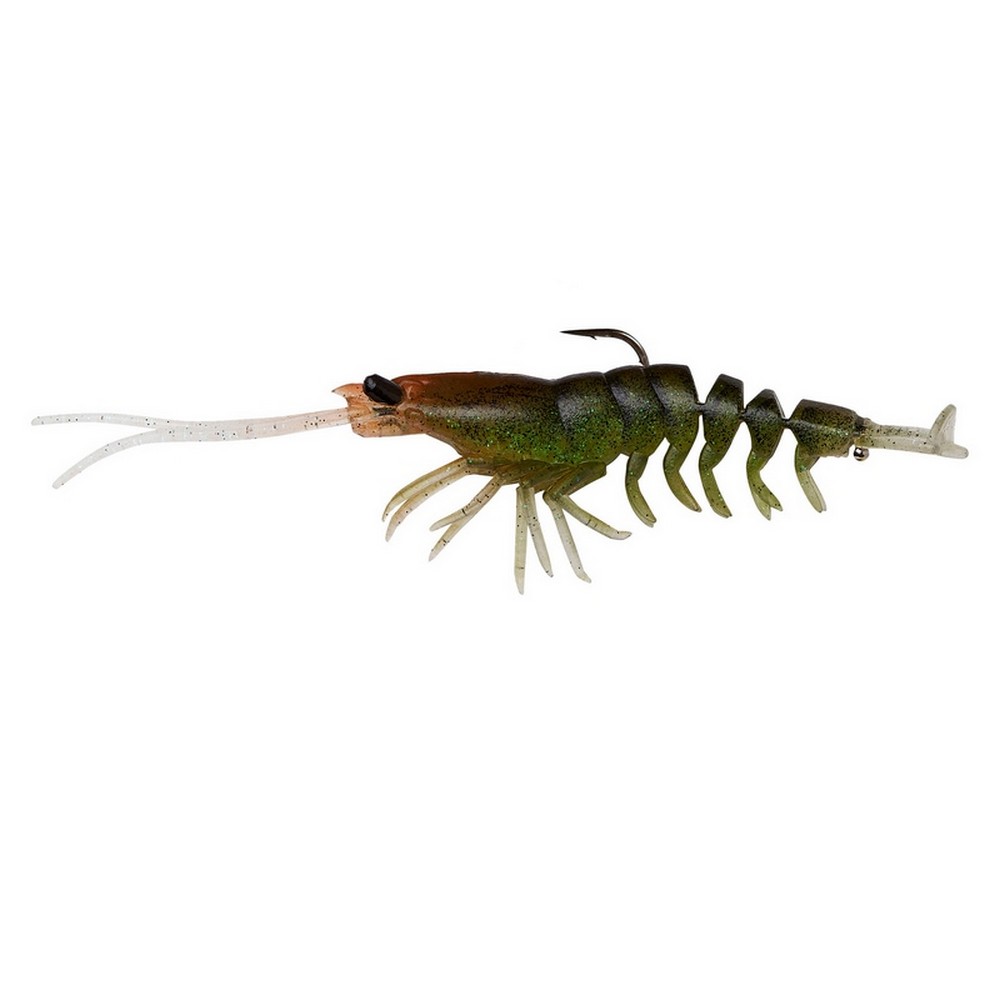 Savage 3D Shrimp RTF 1/4 oz 3.5'' Fishing Lure 2 Package