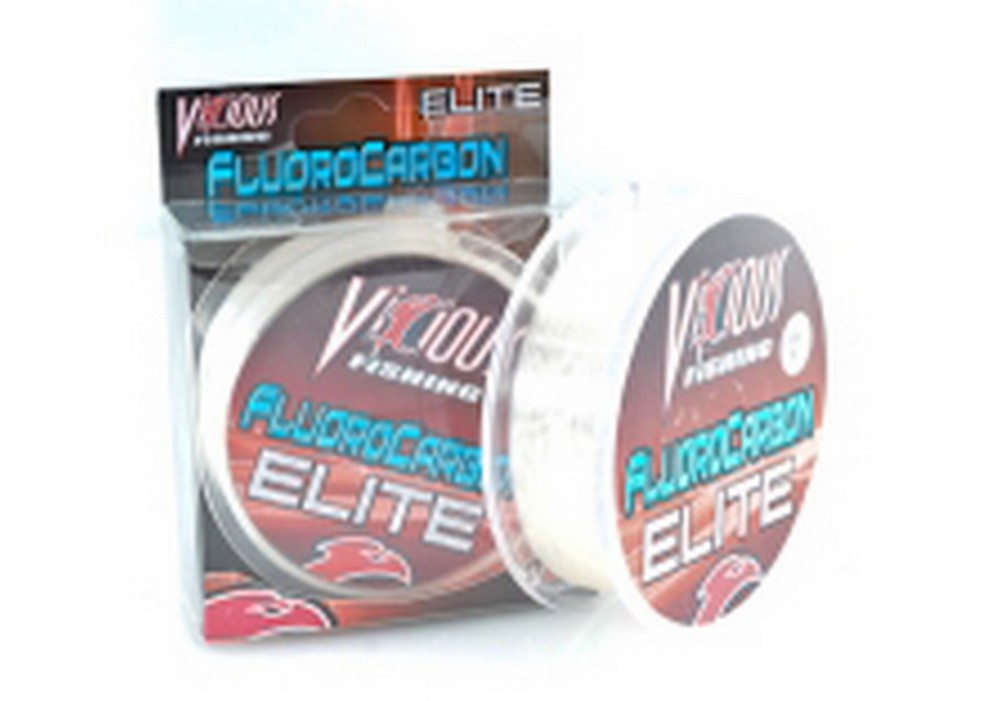 Vicious Pro Elite Fluorocarbon Fishing Line 200 Yards Bass & Trout Fishing Line 
