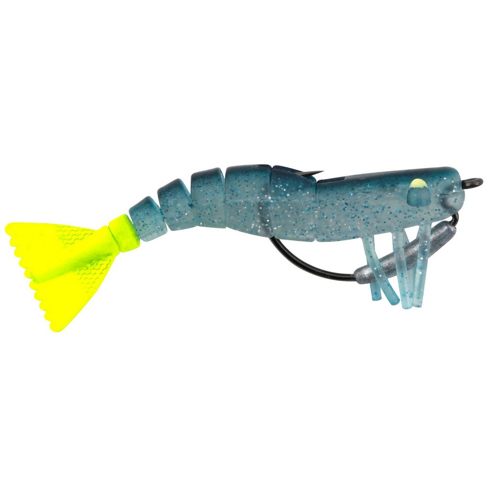 Egret Vudu Shrimp Weedless 3.5'' Fishing Lure 2 Units