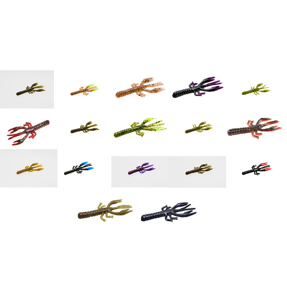 Zoom Lil' Critter Craw Bait - Soft Plastic Crawfish Lure For Bass, Salt Impregnated, Great For Texas Rig Or Jig Trailer - View #7