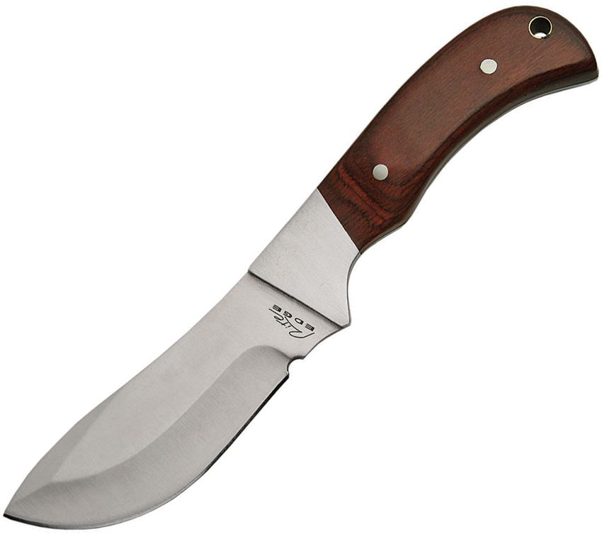 Rite Edge Outdoorsman Satin Fixed Blade Knife Skinner + Sheath ...