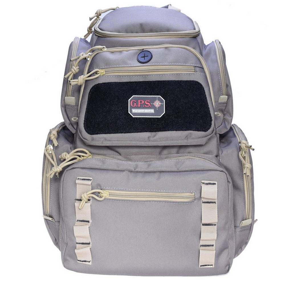 G-Outdoors Inc. Pistolero Rifle Green/Khaki Handguns Backpack - GPS1712BPRK-img-0