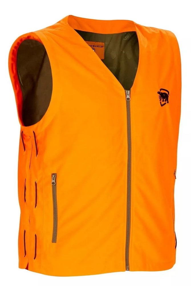 Arctic Shield Blaze Orange Polyester Hunting Vest - Picture 4 of 4