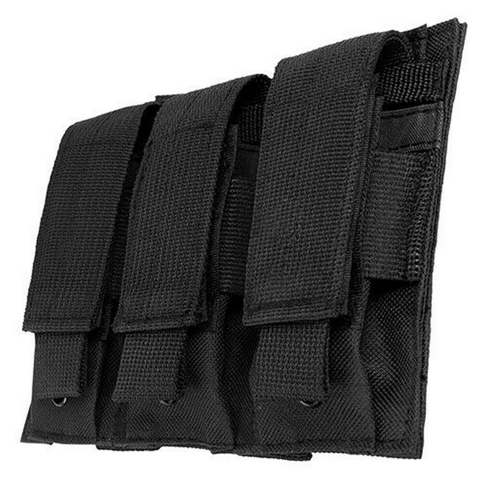 Ncstar Vism Double Stack Nylon Pistol Triple Magazine Pouch Black - CVP3P2932B